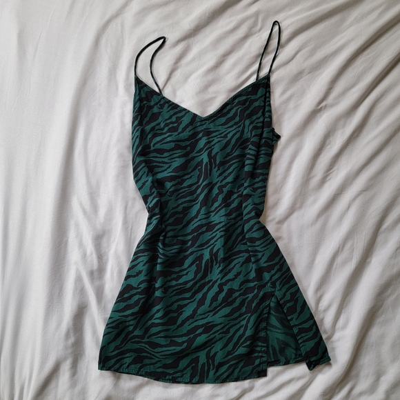 Motel rocks zebra Katya mini slip dress - Picture 2 of 4